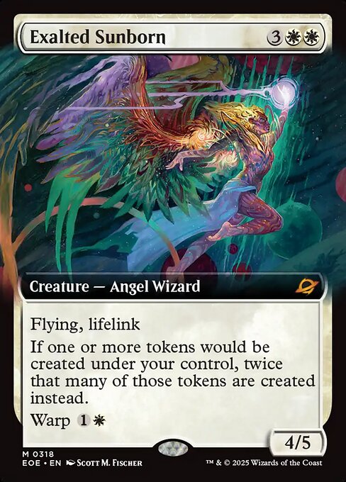 MTG Exalted Sunborn EOE 318 Extended Art Nonfoil