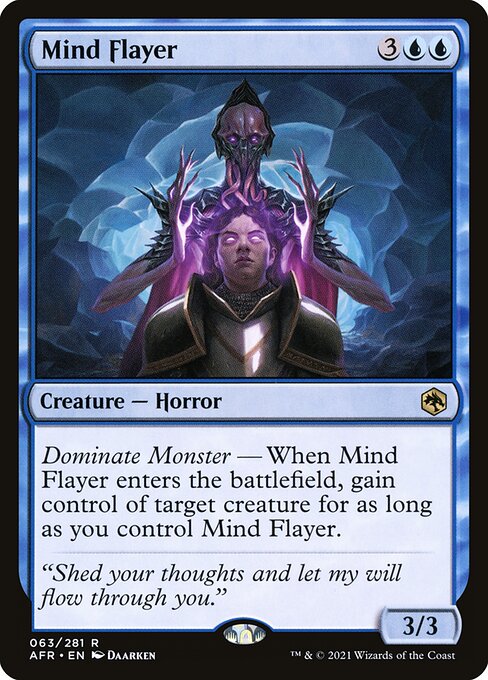 MTG Mind Flayer AFR 063 Regular Nonfoil