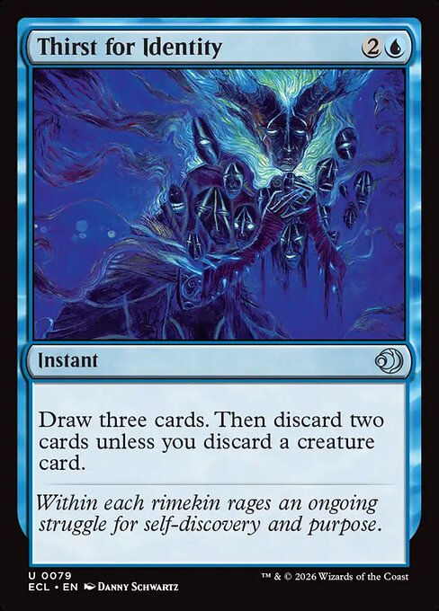 MTG Thirst for Identity ECL 079 Regular Nonfoil