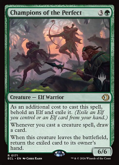 MTG Champions of the Perfect PECL 171p Promo Pack Foil