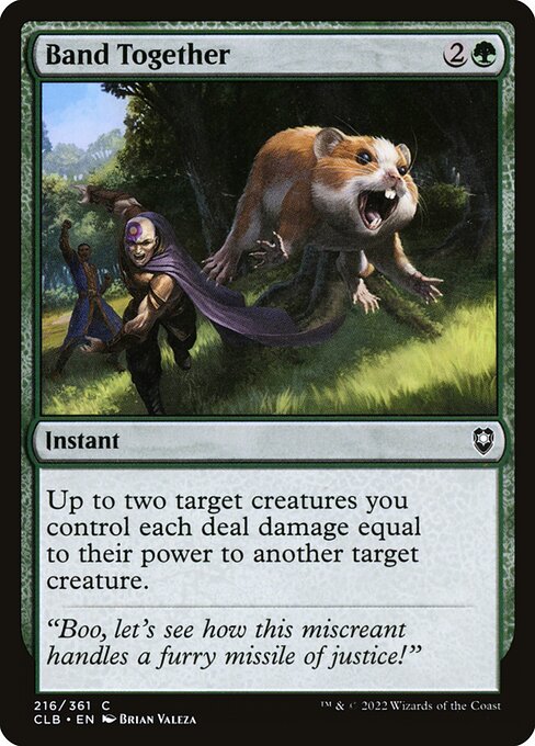 MTG Band Together CLB 216 Regular Nonfoil