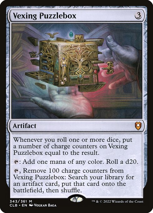 MTG Vexing Puzzlebox CLB 343 Regular Foil