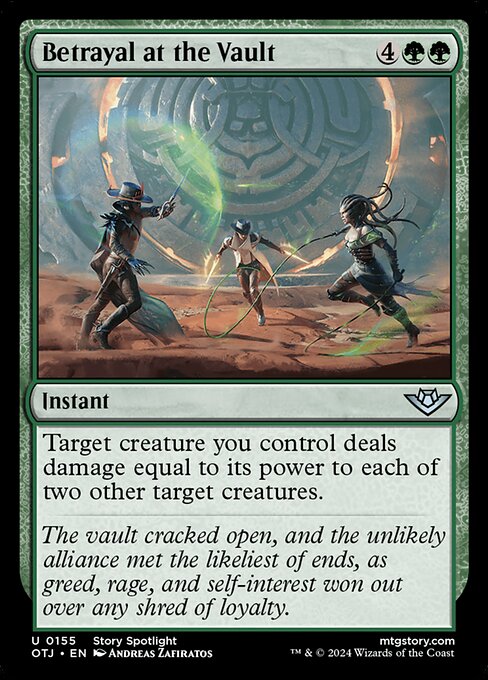 MTG Betrayal at the Vault OTJ 155 Regular Foil