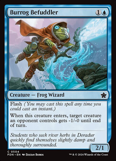 MTG Burrog Befuddler FDN 504 Beginner Box Nonfoil
