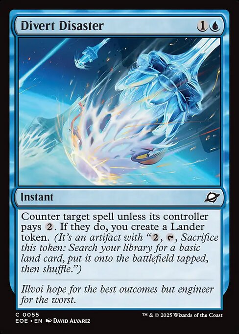 MTG Divert Disaster EOE 055 Regular Nonfoil