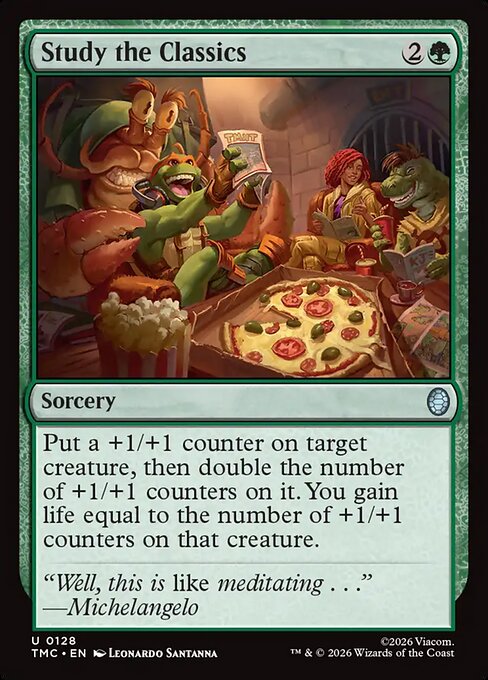 MTG Study the Classics TMC 128 Turtle Team-Up Nonfoil