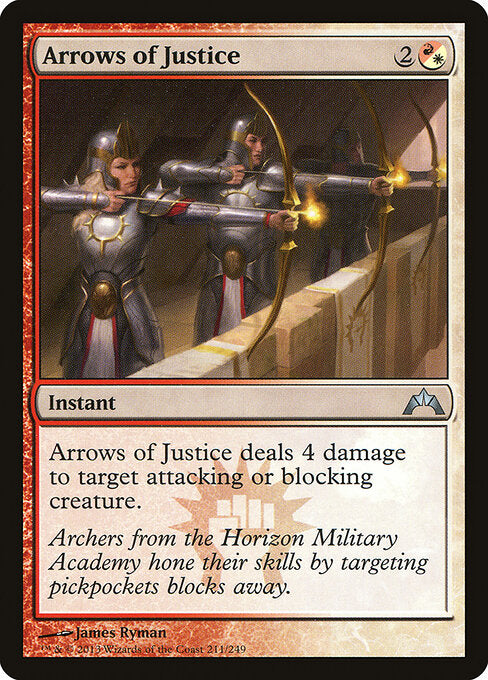 MTG Arrows of Justice GTC 211 Regular Foil
