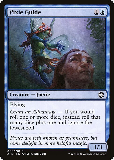 MTG Pixie Guide AFR 066 Regular Nonfoil