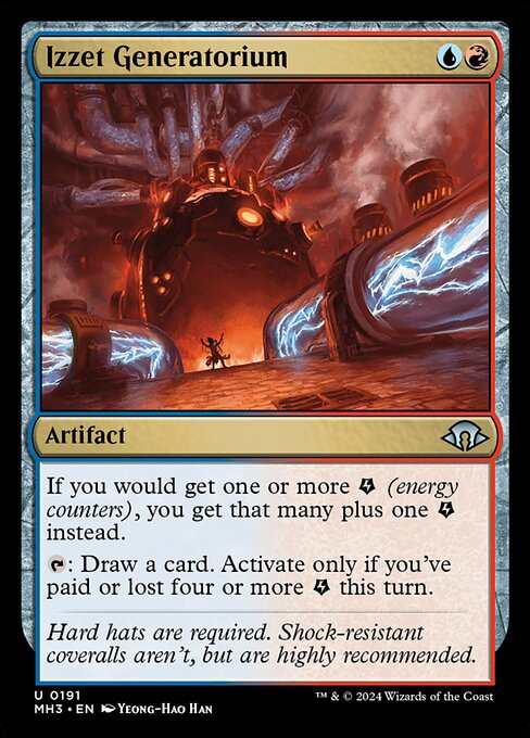 MTG Izzet Generatorium MH3 191 Regular Foil