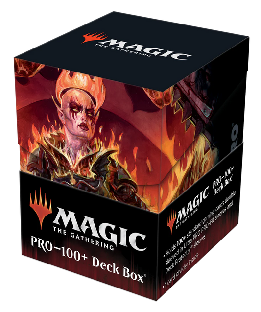 Ultra Pro 100+ Zariel Archduke of Avernus Deck Box for MTG Adventures in the Forgotten Realms