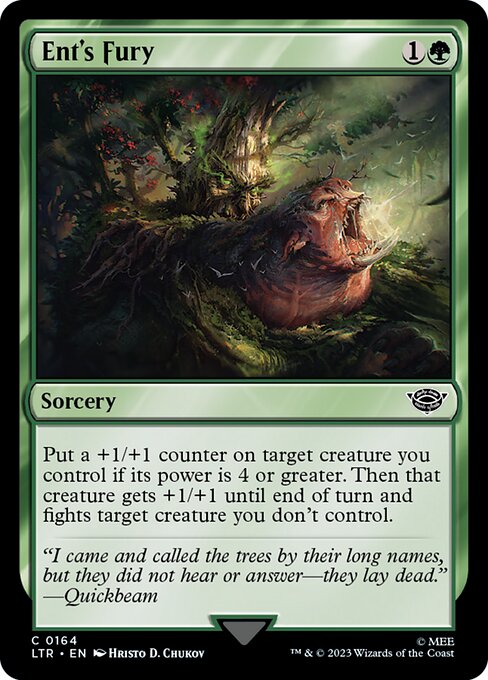 MTG Ent's Fury LTR 164 Regular Foil