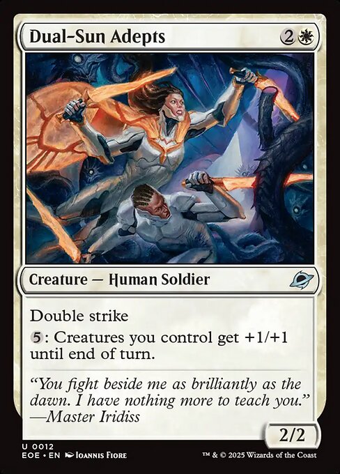 MTG Dual-Sun Adepts EOE 012 Regular Nonfoil