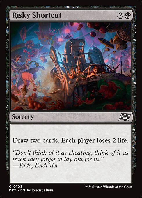 MTG Risky Shortcut DFT 103 Regular Nonfoil