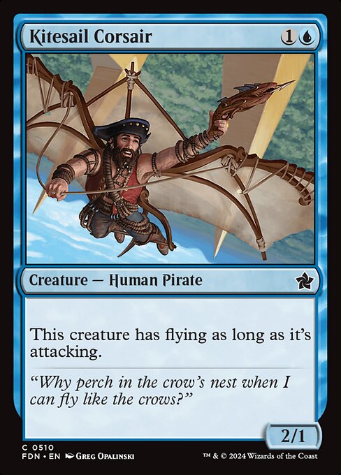 MTG Kitesail Corsair FDN 510 Beginner Box Nonfoil