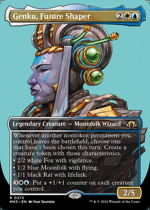 MTG Genku, Future Shaper MH3 373 Borderless Profile Nonfoil