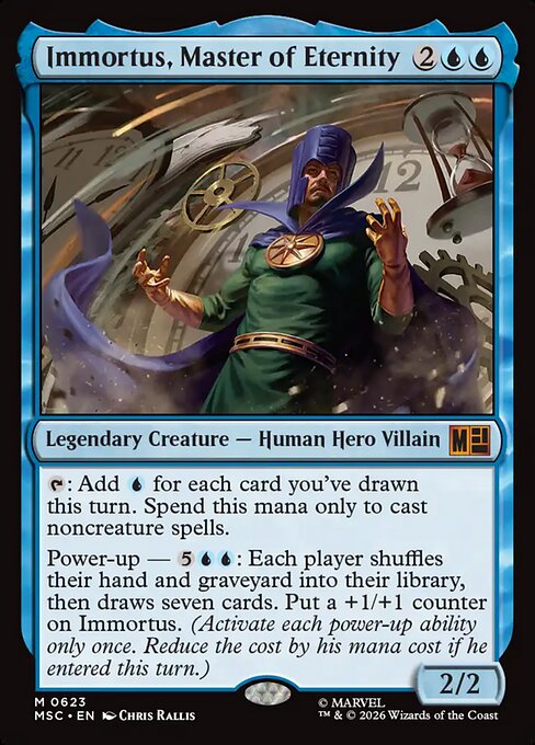 MTG Immortus, Master of Eternity MSC 623 Regular Nonfoil