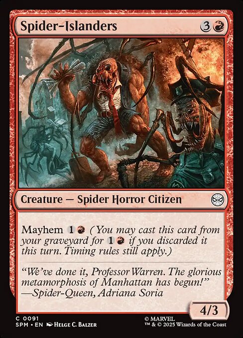 MTG Spider-Islanders SPM 091 Regular Foil