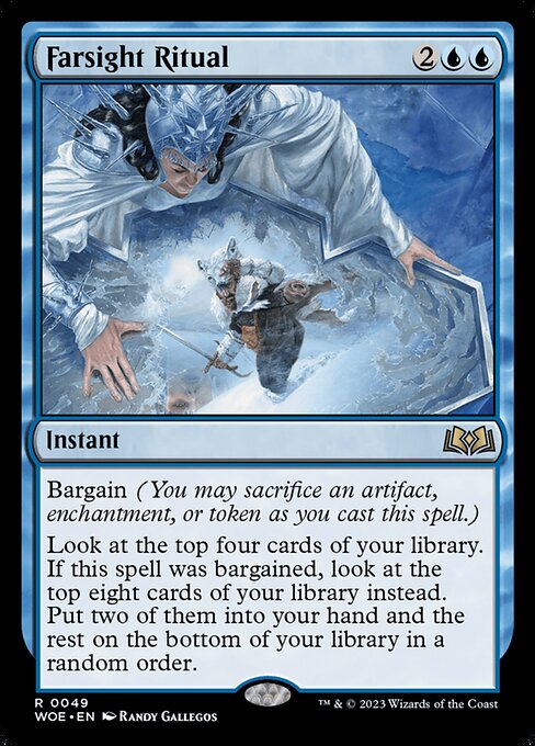 MTG Farsight Ritual WOE 049 Regular Nonfoil