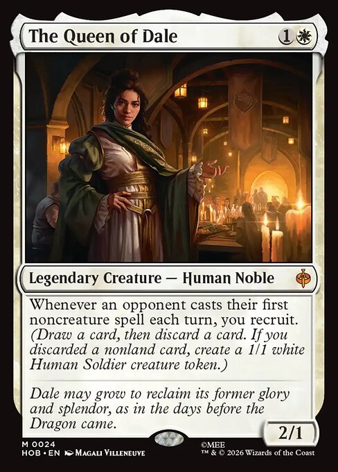 MTG The Queen of Dale HOB 024 Regular Nonfoil