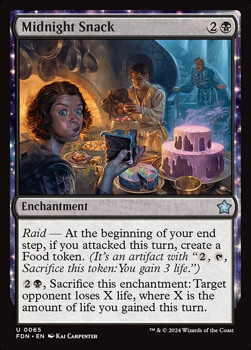 MTG Midnight Snack FDN 065 Regular Nonfoil