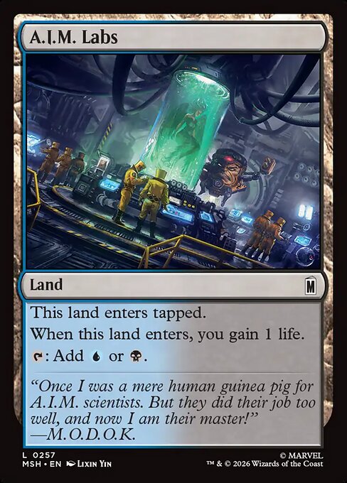 MTG A.I.M. Labs MSH 257 Regular Foil