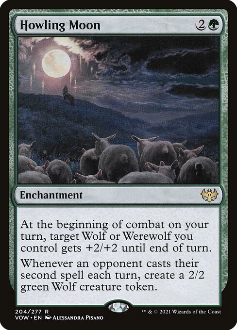MTG Howling Moon VOW 204 Standard Nonfoil front