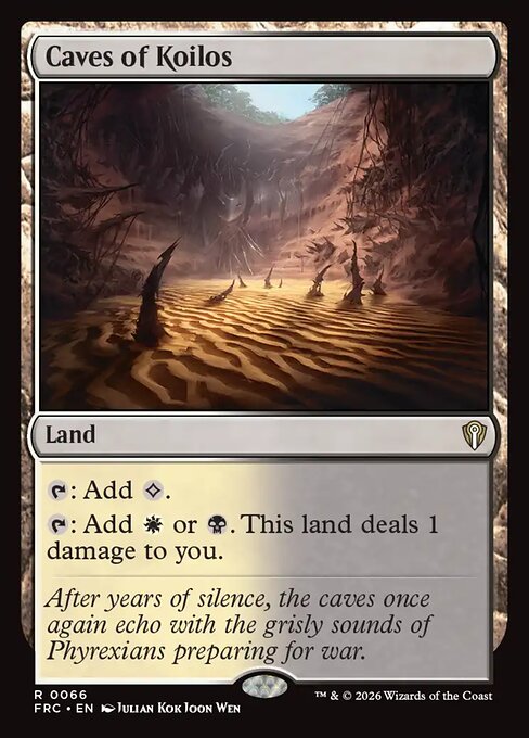 MTG Caves of Koilos FRC 066 Standard Nonfoil front