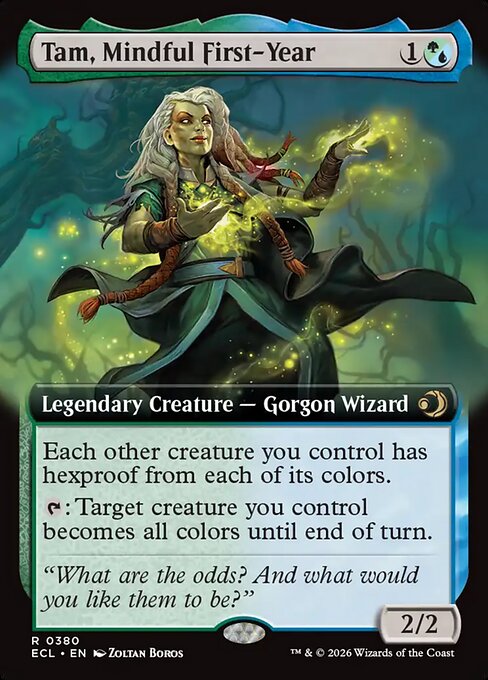 MTG Tam, Mindful First-Year ECL 380 Extended Art Foil