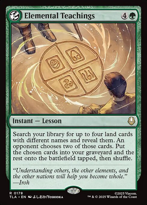 MTG Elemental Teachings TLA 178 Regular Nonfoil