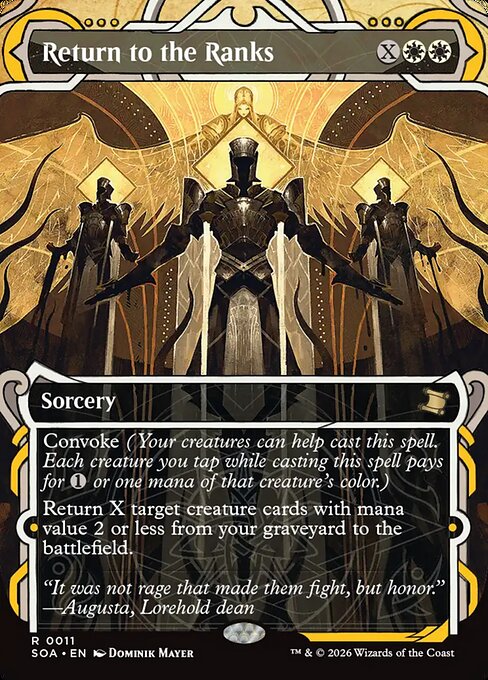 MTG Return to the Ranks SOA 011 Mystical Archive Nonfoil