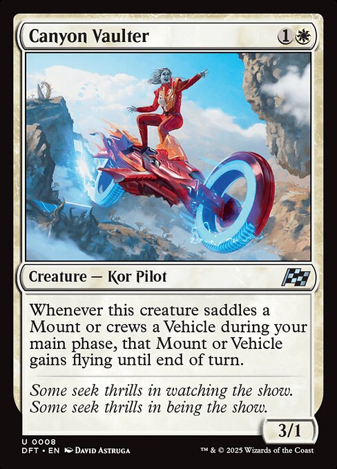 MTG Canyon Vaulter DFT 008 Regular Foil