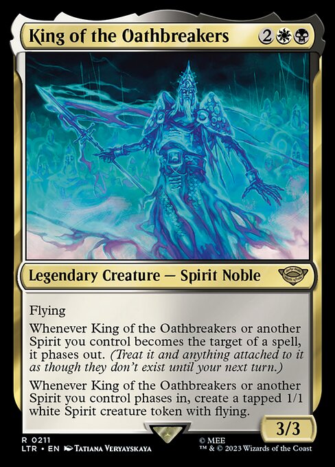 MTG King of the Oathbreakers LTR 211 Regular Foil