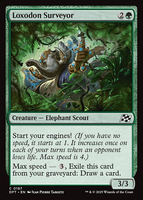 MTG Loxodon Surveyor DFT 167 Regular Nonfoil