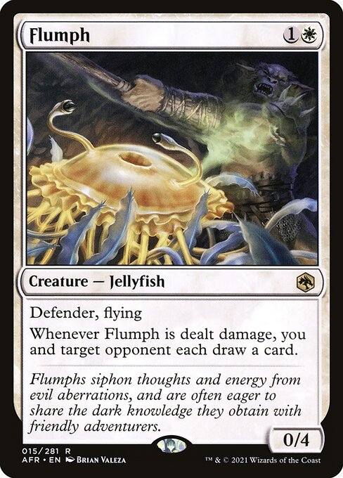 MTG Flumph AFR 015 Regular Foil