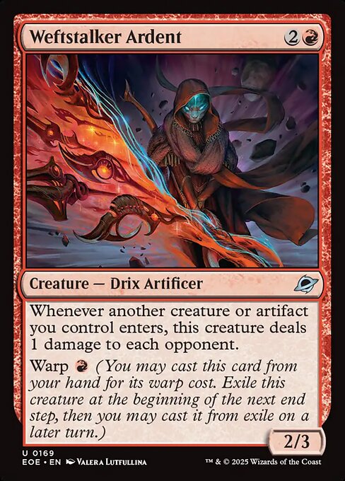 MTG Weftstalker Ardent EOE 169 Regular Nonfoil