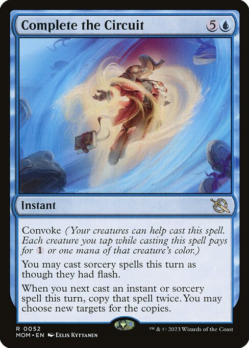 MTG Complete the Circuit MOM 052 Regular Foil