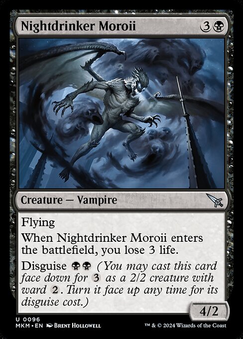 MTG Nightdrinker Moroii MKM 096 Regular Nonfoil