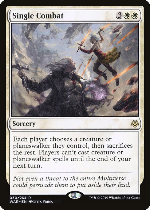 MTG Single Combat WAR 030 Standard Nonfoil front