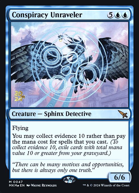 MTG Conspiracy Unraveler PMKM 047s Prerelease Foil