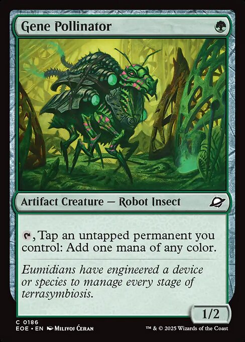 MTG Gene Pollinator EOE 186 Regular Foil