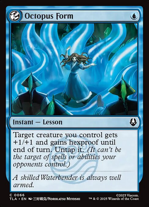MTG Octopus Form TLA 066 Regular Nonfoil