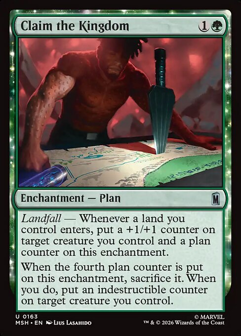 MTG Claim the Kingdom MSH 163 Regular Foil