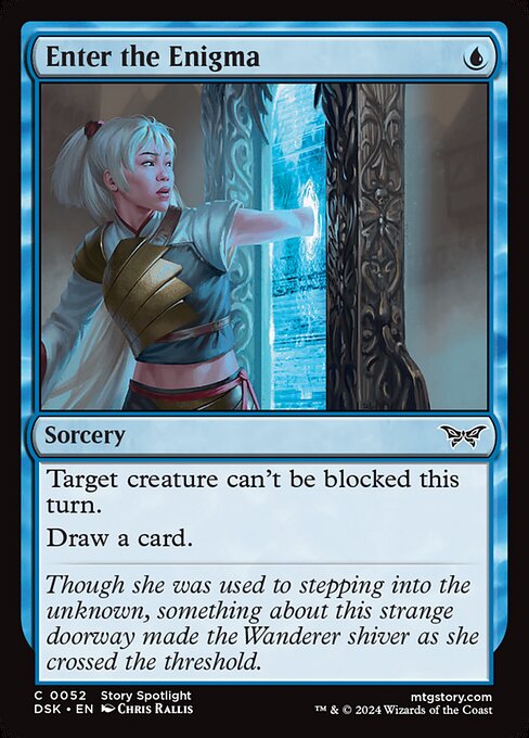 MTG Enter the Enigma DSK 052 Regular Foil
