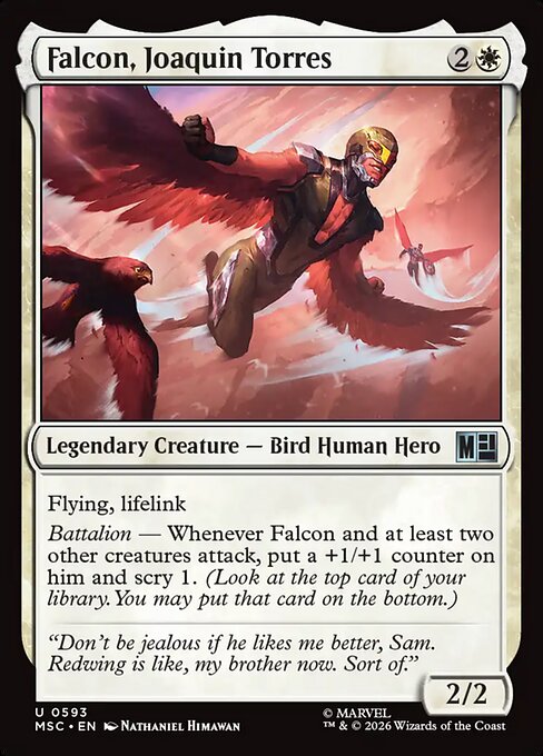 MTG Falcon, Joaquin Torres MSC 593 Regular Nonfoil