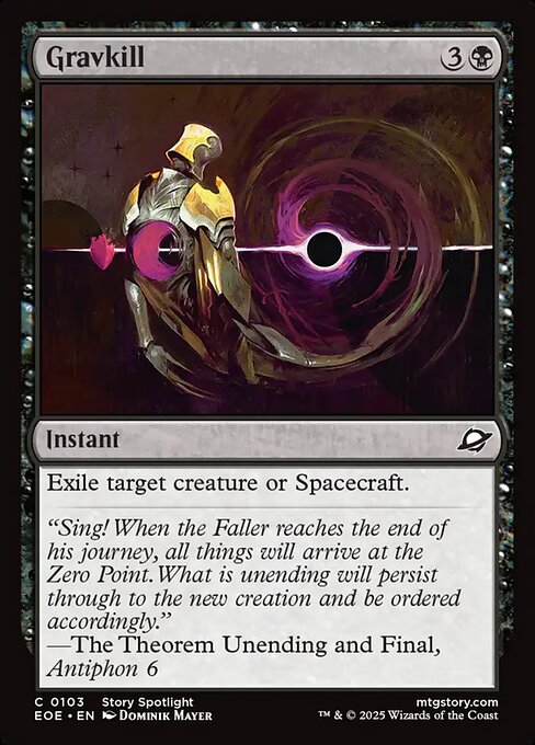 MTG Gravkill EOE 103 Regular Nonfoil