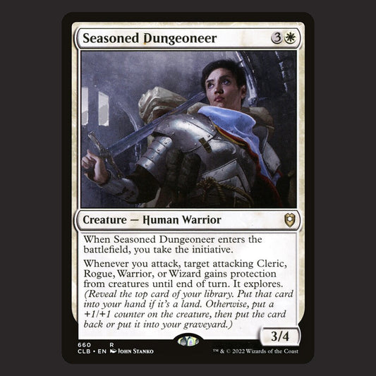 MTG Single Seasoned Dungeoneer  CBL Commander Legends Baldurs Gate