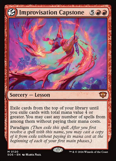 MTG Improvisation Capstone SOS 120 Regular Nonfoil