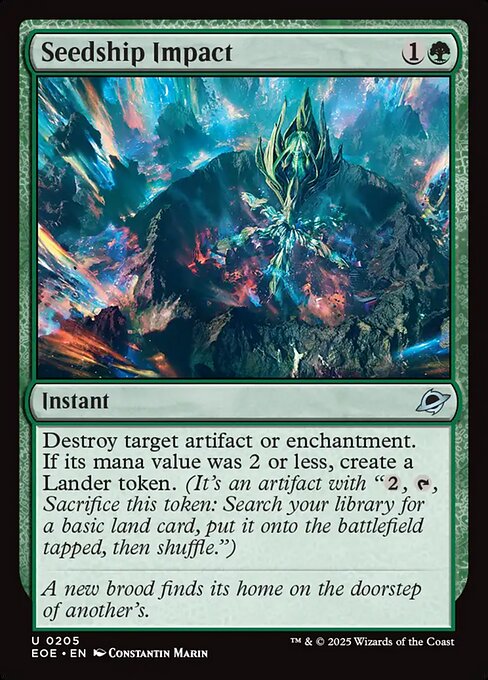 MTG Seedship Impact EOE 205 Regular Nonfoil
