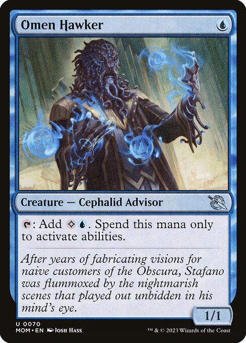 MTG Omen Hawker MOM 070 Regular Nonfoil