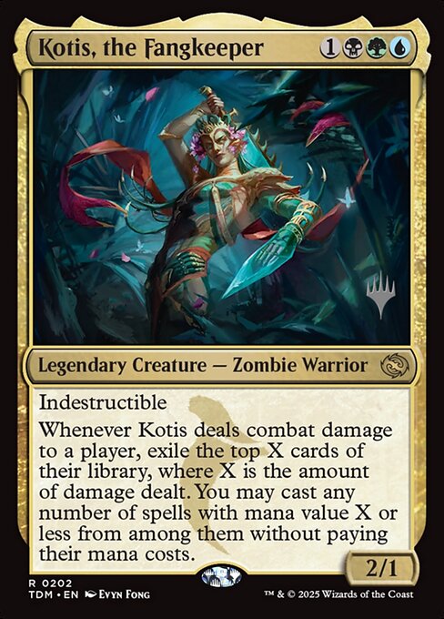 MTG Kotis, the Fangkeeper PTDM 202p Promo Pack Nonfoil